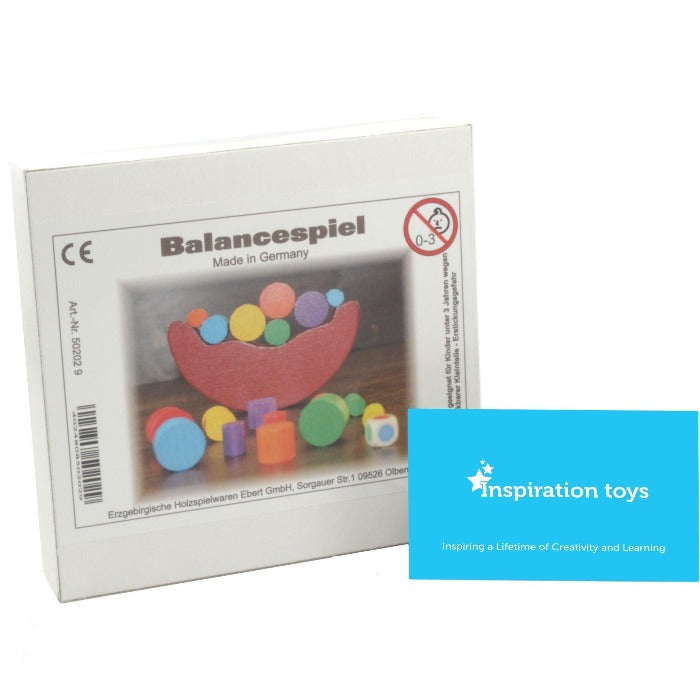 Wooden balancing toy packaging