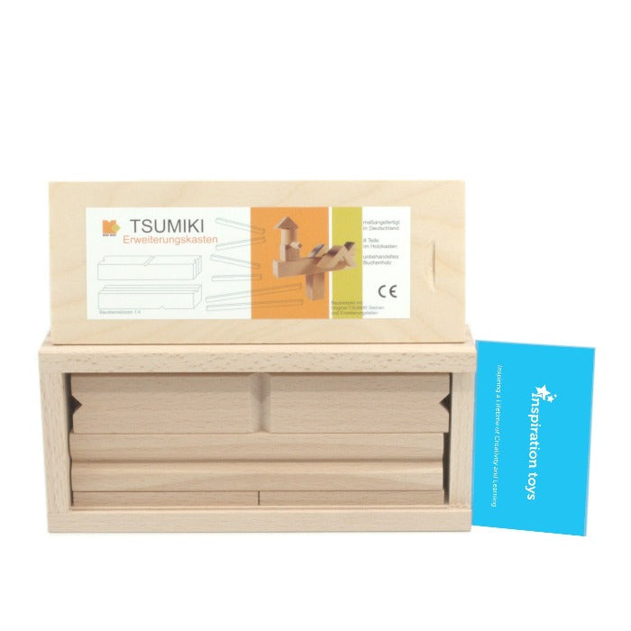 Wooden puzzles and blocks NZ Tsumiki expansion set