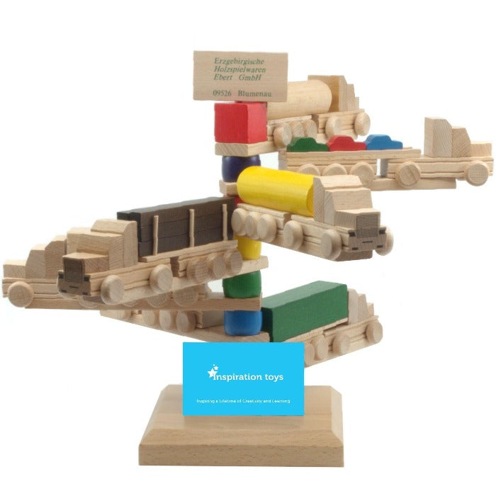 Wooden Toy Truck Collection