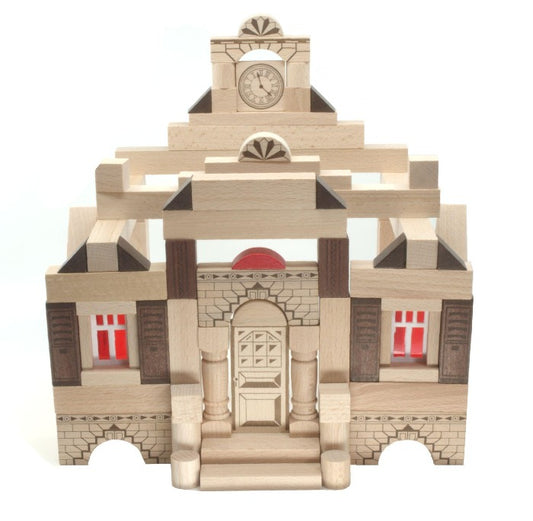 Wooden Toy Historical German Toy House Facades